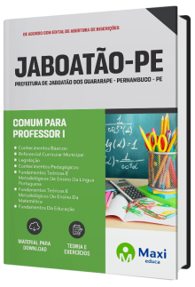 Apostila Prefeitura de Jaboatão Dos Guararape - PE 2023