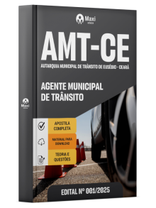 Apostila AMT - Autarquia Municipal de Trânsito de Eusébio - CE