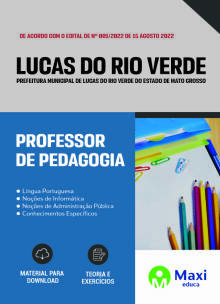 Apostila Prefeitura de Lucas do Rio Verde-MT 2022
