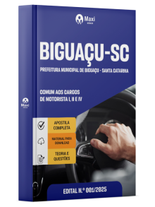Apostila Prefeitura de Biguaçu - SC - 2025