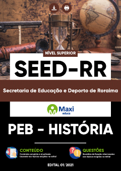 Apostila Digital em PDF da Secretaria de Educação e Deporto de Roraima - SEED-RR
