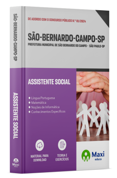 Apostila Prefeitura de São Bernardo do Campo - SP - 2024