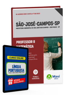 Apostila Prefeitura de São José dos Campos - SP - 2023