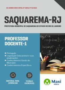 Apostila Prefeitura de Saquarema-RJ 2022
