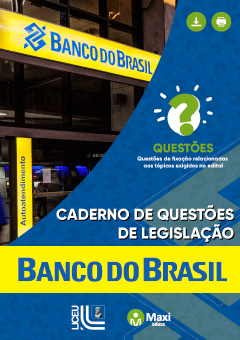 Caderno de Questões de Legislação - Banco do Brasil