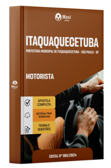 Apostila Prefeitura de Itaquaquecetuba - SP 2024