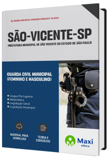 Apostila Prefeitura de São Vicente  - SP