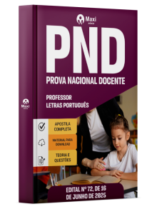 Apostila CNU Professores - Prova Nacional Docente (PND) - 2025