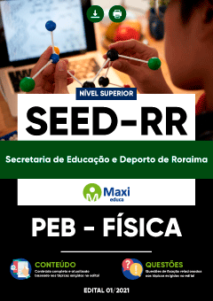 Apostila Digital em PDF da Secretaria de Educação e Deporto de Roraima - SEED-RR