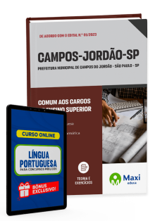 Apostila Prefeitura de Campos do Jordão - SP - 2023