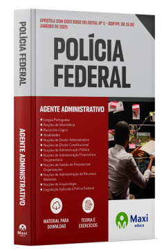 Apostila Polícia Federal - PF - 2024