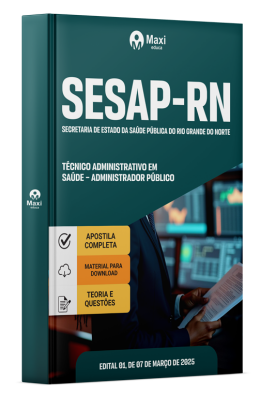 Técnico Administrativo em Saúde – Administrador Público
