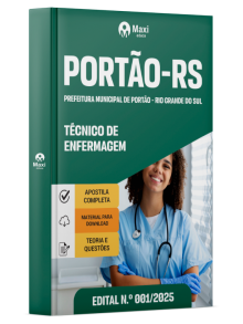 Apostila Prefeitura de Portão - RS - 2025