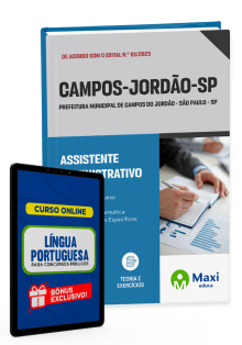 Apostila Prefeitura de Campos do Jordão - SP - 2023