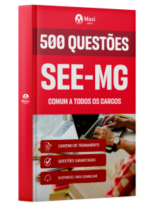 Caderno 500 questões gabaritadas -SEE-MG - 2025