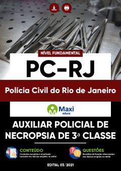 Apostila Polícia Civil do Estado do Rio de Janeiro - PC-RJ