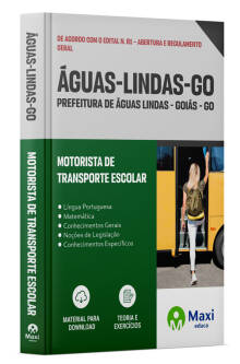 Apostila Prefeitura de Águas Lindas - GO - 2023