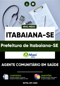 Apostila Prefeitura de Itabaiana-SE