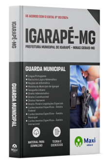 Apostila Prefeitura de Igarapé - MG - 2024