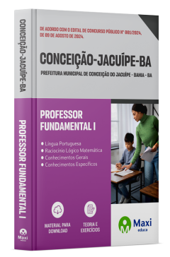 Apostila Prefeitura de Conceição do Jacuípe - BA - 2024