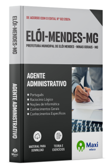 Apostila Prefeitura de Elói Mendes-MG 2024