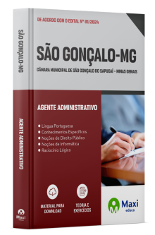 Apostila Câmara de São Gonçalo do Sapucaí-MG  2024