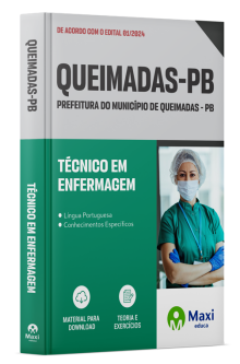 Apostila Prefeitura do Município de Queimadas - PB - 2024