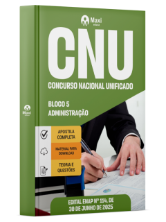 Apostila CNU - Concurso Nacional Unificado - 2025