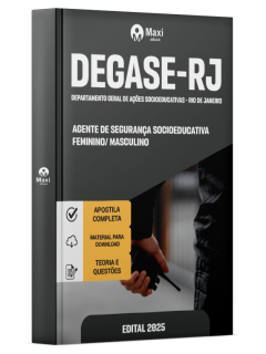 DEGASE-RJ - Departamento Geral de Ações Socioeducativas - RJ - 2025