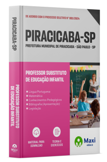 Apostila Prefeitura de Piracicaba - SP - 2024