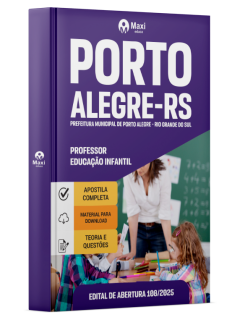 Apostila Prefeitura Porto Alegre - RS - 2025
