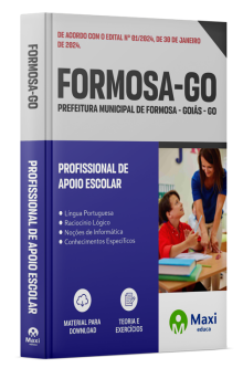Apostila Prefeitura de Formosa - GO - 2024
