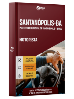 Apostila Prefeitura De Santanópolis - BA - 2025