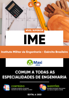 Apostila Digital em PDF do Instituto Militar de Engenharia - Exército Brasileiro - IME