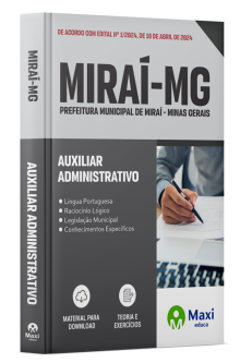 Apostila Prefeitura de Miraí - MG - 2024