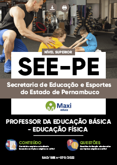 Apostila Secretaria de Educação e Esportes do Estado de Pernambuco - SEE-PE