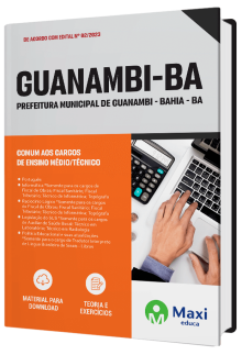 Apostila Prefeitura de Guanambi - BA - 2023