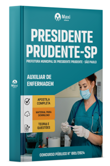 Apostila Prefeitura de Presidente Prudente - SP - 2024