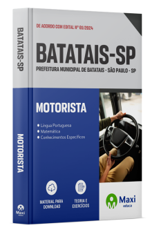 Apostila Prefeitura de Batatais - SP - 2024