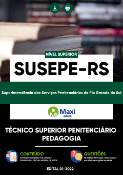 Apostila Superintendência dos Serviços Penitenciários do Rio Grande do Sul - SUSEPE-RS