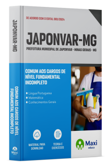 Apostila Prefeitura de Japonvar-MG 2024