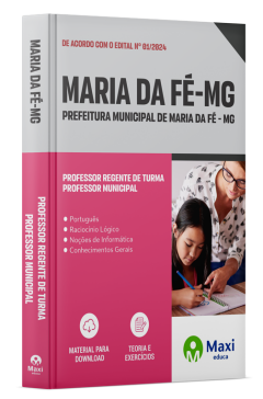 Apostila Prefeitura de Maria da Fé - MG - 2024