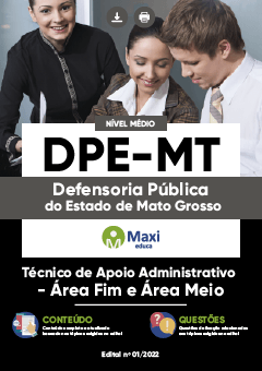 Apostila Defensoria Pública do Estado de Mato Grosso - DPE-MT