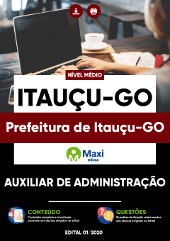 Apostila Prefeitura de Itauçu-GO