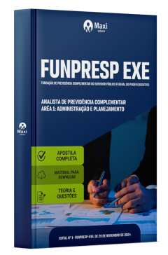 Apostila Funpresp Exe 2024