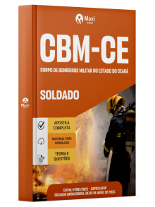 Apostila CBM-CE - Corpo de Bombeiros Militar do Estado do Ceará - 2025