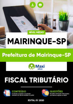Apostila Digital em PDF da Prefeitura de Mairinque-SP