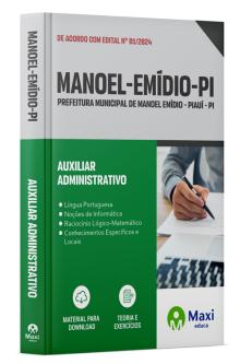 Apostila Prefeitura de Manoel Emídio - PI - 2024 -