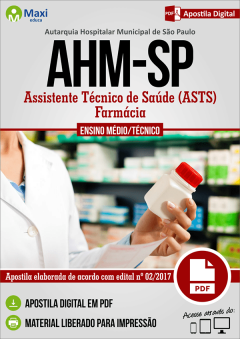 Assistente Técnico de Saúde (ASTS) – Farmácia