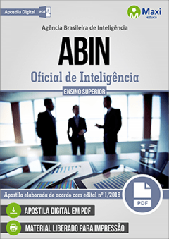 Cargo 1: Oficial de Inteligência - Área 1